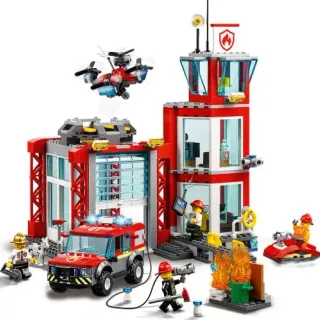 image #1 of תחנת כיבוי אש מסדרת סיטי 60215 LEGO