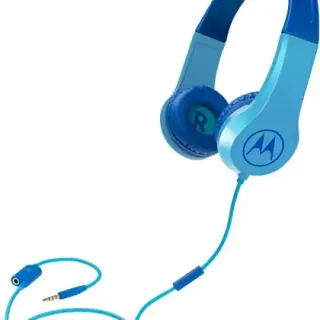 image #0 of אוזניות קשת On-Ear לילדים Motorola Kids SQUADS 200 - צבע כחול