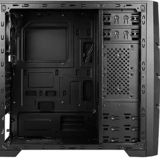 image #9 of מארז מחשב ללא ספק Antec GX202 ATX Mid Tower צבע שחור עם תאורת LED כחולה