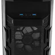 image #5 of מארז מחשב ללא ספק Antec GX202 ATX Mid Tower צבע שחור עם תאורת LED כחולה