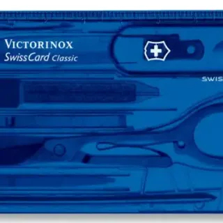 image #0 of אולר כרטיס אשראי 10 פונקציות Victorinox - צבע כחול