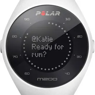 image #4 of שעון ריצה Polar M200 GPS M/L - צבע לבן