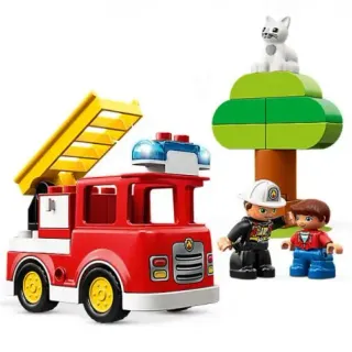 image #1 of משאית כיבוי אש מסדרת דופלו LEGO 10901