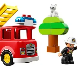 image #4 of משאית כיבוי אש מסדרת דופלו LEGO 10901