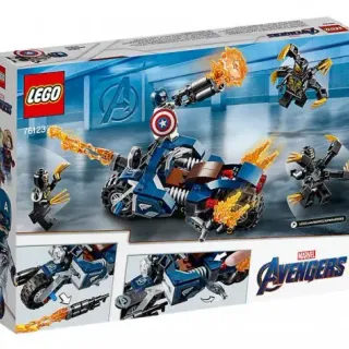 image #3 of קפטן אמריקה מסדרת גיבורי על 76123 LEGO