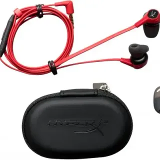 image #1 of אוזניות תוך אוזן HyperX Cloud ל- Nintendo Switch - צבע אדום