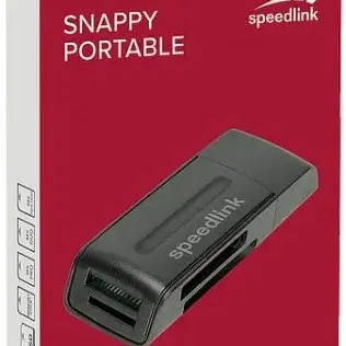 image #2 of קורא כרטיסים נייד SpeedLink Snappy USB - צבע שחור