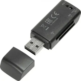 image #3 of קורא כרטיסים נייד SpeedLink Snappy USB - צבע שחור