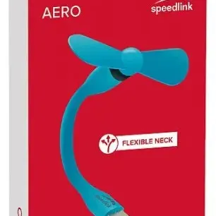 image #3 of מאורר גמיש SpeedLink Aero Mini USB - צבע כחול