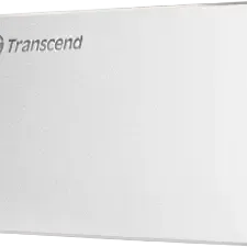 image #4 of כונן קשיח חיצוני Transcend StoreJet 25C3S Extra Slim TS2TSJ25C3S 2TB USB 3.1 Type-C - צבע כסף
