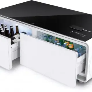 image #3 of שולחן אירוח מעוצב כולל מערכת סאונד ומקרר לאחסון Caso Sound & Cool - תוצרת גרמניה