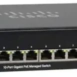 image #0 of מתג מנוהל Cisco 10-Port Gigabit PoE (124W) SG350-10MP-K9-EU