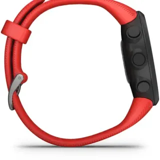 image #2 of שעון חכם Garmin Forerunner 45 צבע שחור עם רצועה אדומה - כולל תמיכה מלאה בעברית - שנתיים אחריות יבואן רשמי על ידי רונלייט