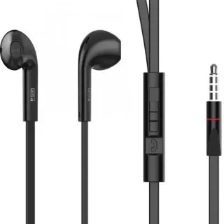 image #0 of אוזניות סטריאו עם מיקרופון ובקר שליטה Power-Tech P-T500 - צבע שחור