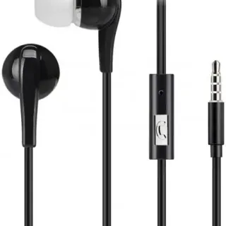 image #0 of אוזניות סטריאו עם מיקרופון Power-Tech P-T1002 - צבע שחור