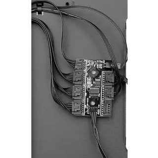 image #18 of מארז מחשב ללא ספק Antec NX600 ATX Mid Tower Black Case