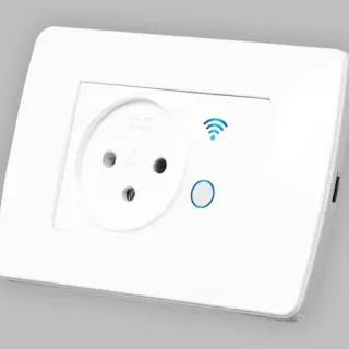 image #2 of שקע Wi-Fi חכם Smart-Grade - מתאים לקופסאת גיוויס 3 מקום - כולל תמיכה בדור 3 מהמוצר ועד האפליקציה