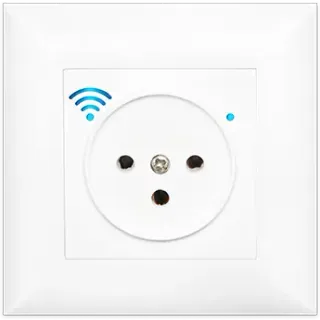 image #1 of שקע Wi-Fi חכם Smart-Grade - מתאים לקופסא 55 מ''מ - כולל תמיכה בדור 3 מהמוצר ועד האפליקציה
