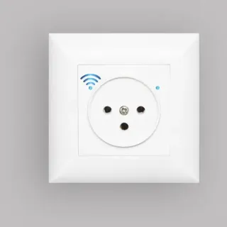 image #3 of שקע Wi-Fi חכם Smart-Grade - מתאים לקופסא 55 מ''מ - כולל תמיכה בדור 3 מהמוצר ועד האפליקציה