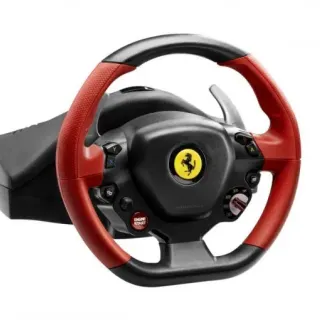 image #3 of הגה מירוצים עם דוושות Thrustmaster Ferrari 458 Spider לאקסבוקס ONE כולל משחק Forza Horizon 4