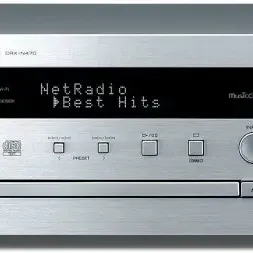 image #0 of מערכת מיני מעוצבת Yamaha CRXN470 Musiccast - צבע כסוף - ללא רמקולים