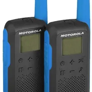 image #0 of זוג מכשירי ווקי טוקי Motorola TALKABOUT T62 צבע שחור / כחול