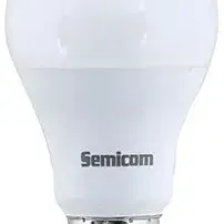 image #0 of נורת לד עם חיישן תנועה בגוון אור יום (לבן) Semicom E27 A60 10W