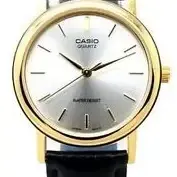 image #0 of שעון יד אנלוגי לגברים Casio MTP-1095Q-7A - צבע זהב רצועה חומה