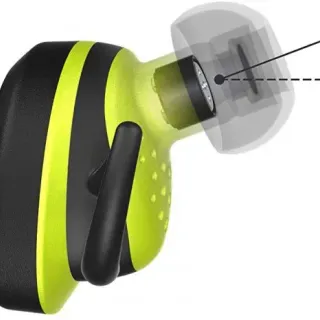 image #2 of אוזניות ספורט אלחוטיות תוך אוזן Pioneer SE-E8TW-Y - צבע צהוב