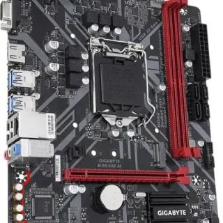 image #1 of לוח אם Gigabyte B365M H LGA1151v2, Intel B365, DDR4, PCI-E, VGA, HDMI