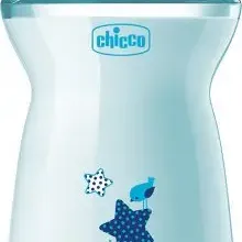 image #1 of בקבוק האכלה 330 מ''ל - זרימה מהירה - שלב 3 - Chicco Natural Feeling - צבע כחול
