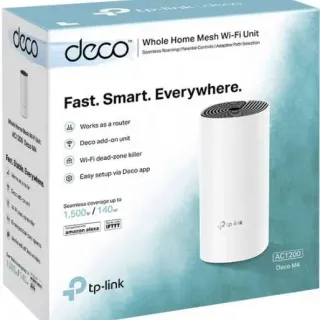image #5 of ראוטר אלחוטי TP-Link 802.11ac AC1200 Whole Home Mesh Wi-Fi System Deco M4 - יחידה אחת באריזה
