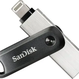 image #0 of זיכרון נייד למכשירי אפל SanDisk iXpand Go - דגם SDIX60N-128G-GN6NE - נפח 128GB