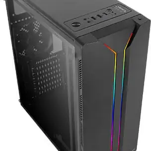 image #6 of מארז מחשב ללא ספק Antec NX110 Black ATX Case צבע שחור