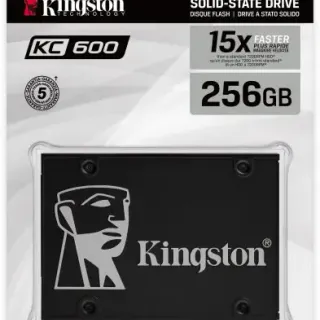 image #2 of כונן Kingston KC600 3D TLC 2.5 Inch 256GB SSD SATA III