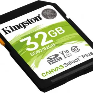 image #0 of כרטיס זיכרון Kingston SDHC Canvas Select Plus UHS-I SDS2/32GB - נפח 32GB