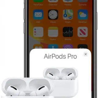 image #4 of אוזניות אלחוטיות Apple AirPods Pro כולל כיסוי עם טעינה אלחוטית