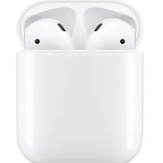 image #0 of מציאון ועודפים - אוזניות אלחוטיות Apple AirPods 2019 עם כיסוי טעינה