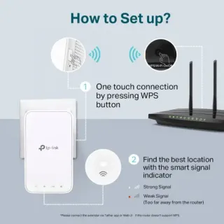 image #6 of מגדיל טווח TP-Link AC1200 Mesh WiFi RE300