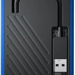 image #3 of כונן SSD חיצוני נייד Western Digital My Passport Go WDBMCG5000ABT 500GB USB 3.0 - צבע שחור/כחול