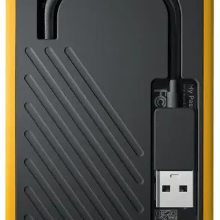 image #3 of כונן SSD חיצוני נייד Western Digital My Passport Go WDBMCG5000AYT 500GB USB 3.0 - צבע שחור/צהוב
