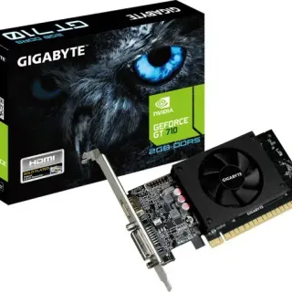 image #0 of כרטיס מסך Gigabyte GT710 2GB GDDR5 DVI HDMI PCI-E