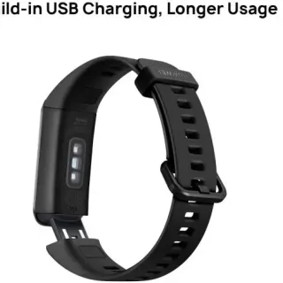 image #1 of שעון רצועת יד Huawei Band 4 - צבע שחור