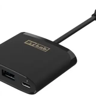 image #0 of מתאם STLab U-2010 מחיבור USB 3.1 Type-C למגוון חיבורים