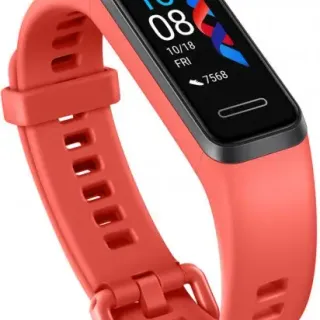image #4 of שעון רצועת יד Huawei Band 4 - צבע אדום