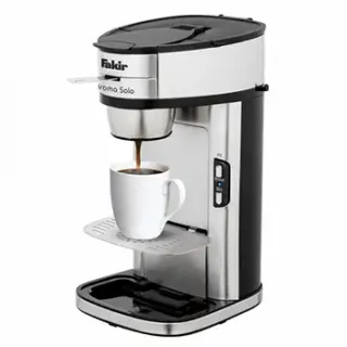 image #0 of מכונת קפה פילטר בהספק 1300w דגם Aroma Solo מבית Fakir צבע-כסוף 