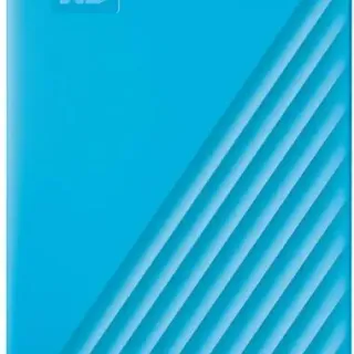 image #1 of כונן קשיח חיצוני נייד Western Digital My Passport WDBYVG0020BBL 2TB USB 3.2 - צבע כחול