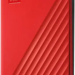 image #1 of כונן קשיח חיצוני נייד Western Digital My Passport WDBYVG0020BRD 2TB USB 3.2 - צבע אדום