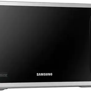 image #3 of מיקרוגל דיגיטלי ציפוי קרמי עם אידוי 23 ליטר Samsung MS23K3555ES 800W - צבע כסוף - 3 שנות אחריות יבואן רשמי Samline