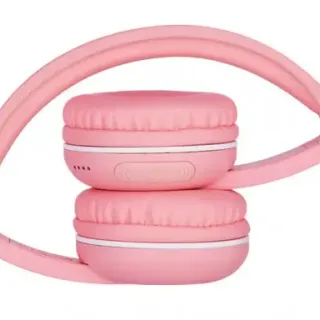 image #6 of אוזניות Bluetooth אלחוטיות ומתקפלות לילדים עם הגבלת ווליום BuddyPhones Play - בצבע ורוד